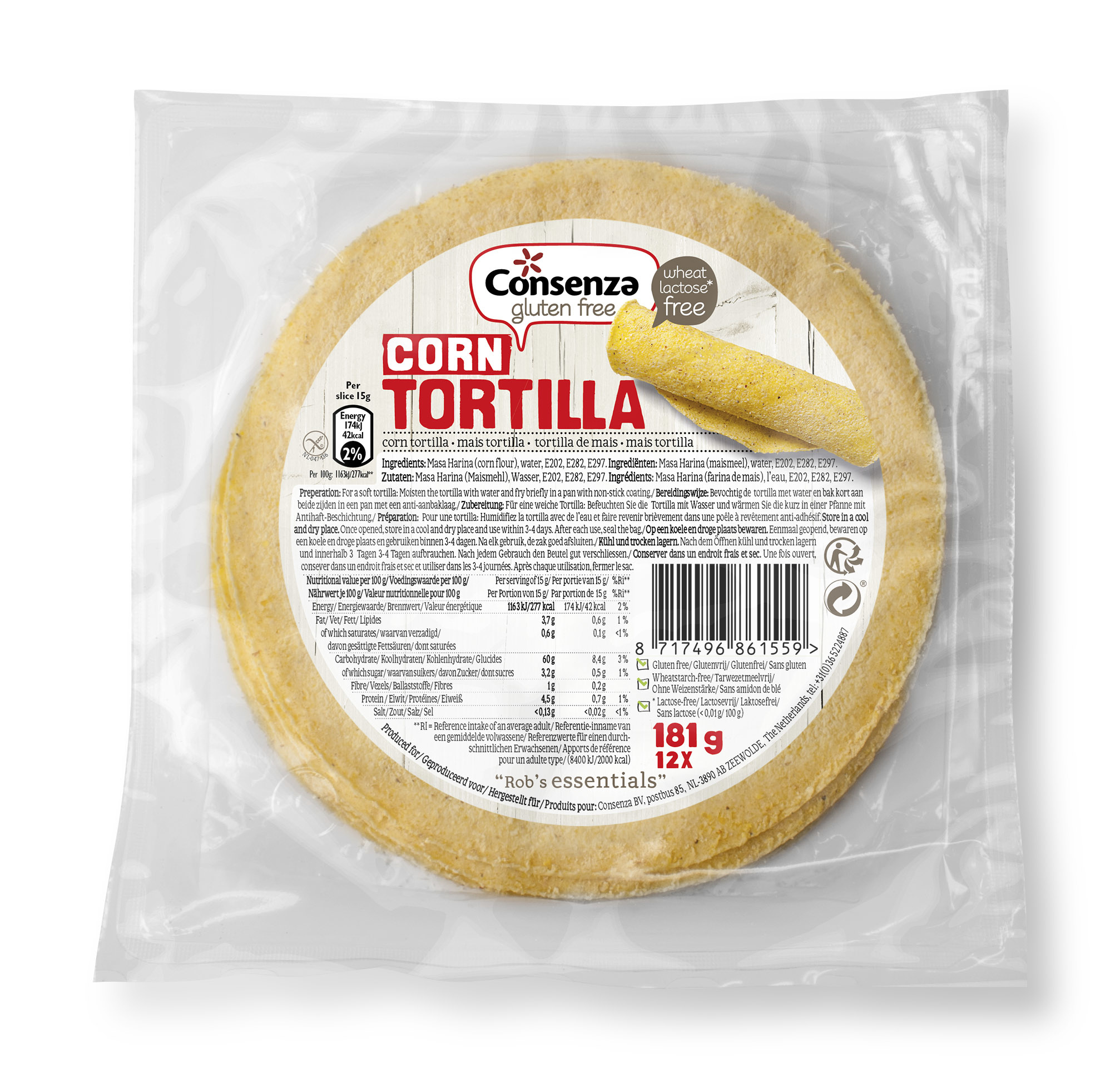 Corn tortillas