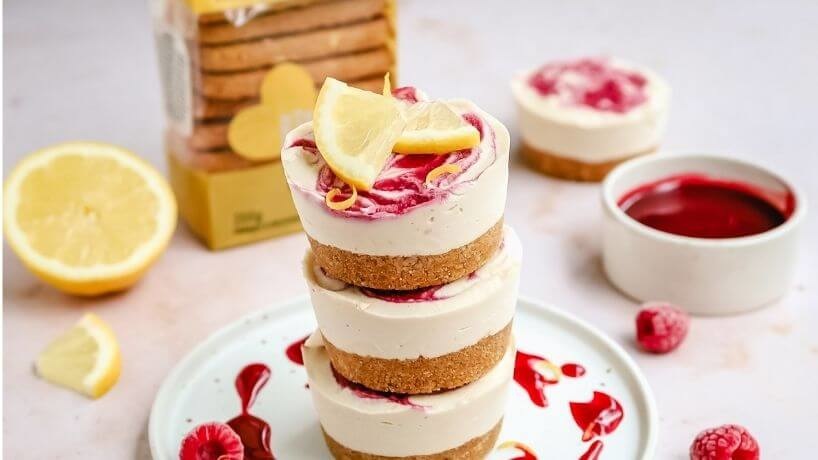 Mini no bake citroen-cashew cheesecakes | BioToday