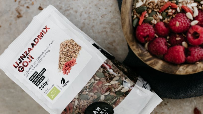 Breakfast Flaxseed Bowl | RAW Organic Food