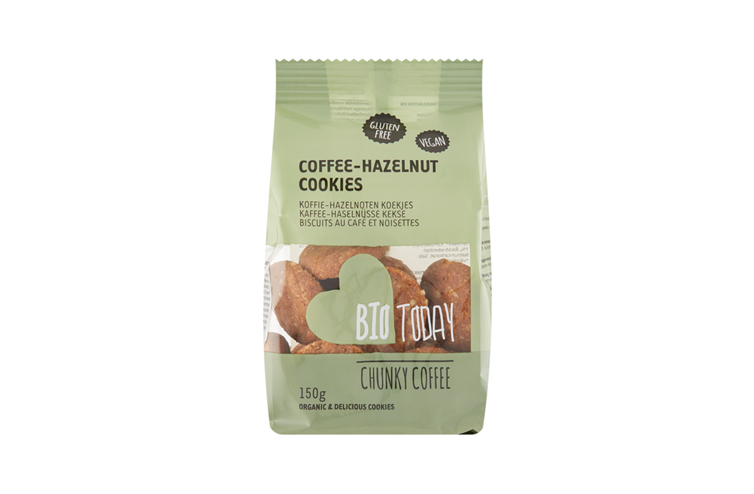 Koffie-hazelnoten koekjes bio