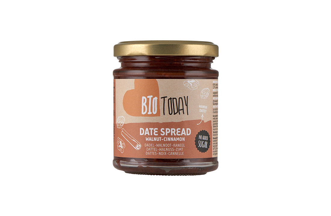 Date-walnut-cinnamon spread organic