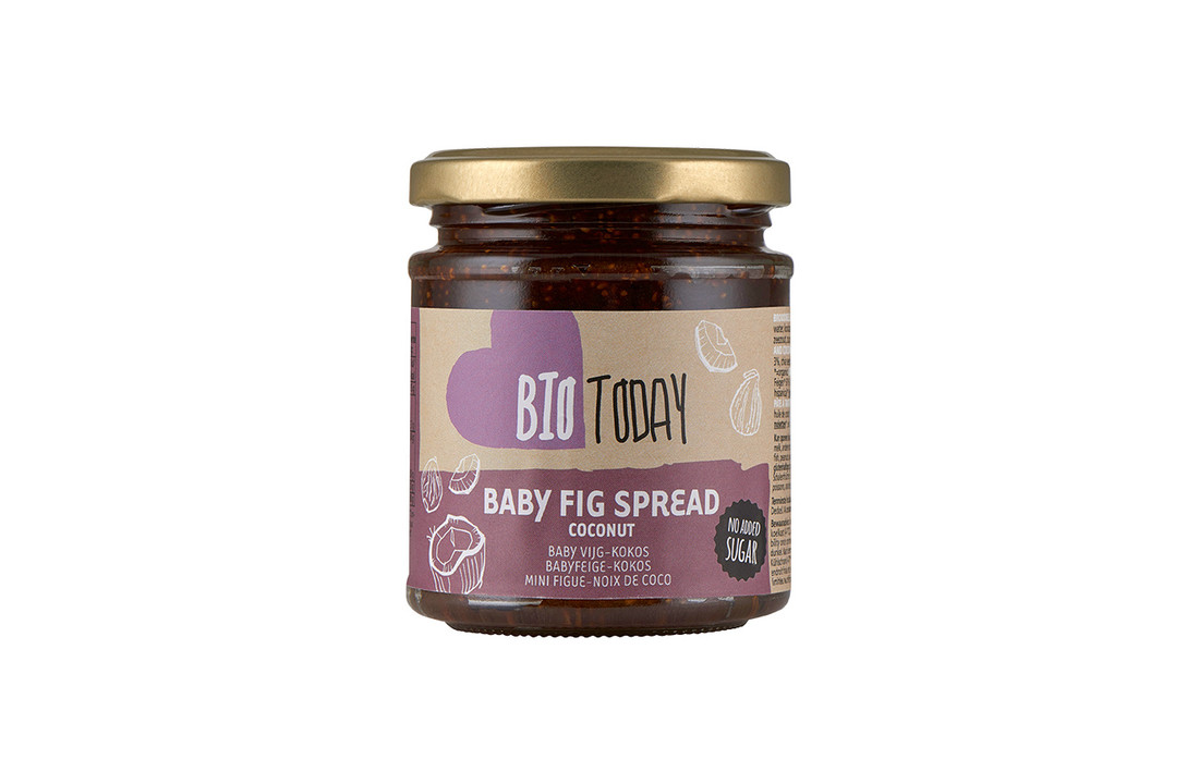 Baby Vijg-Kokos spread bio