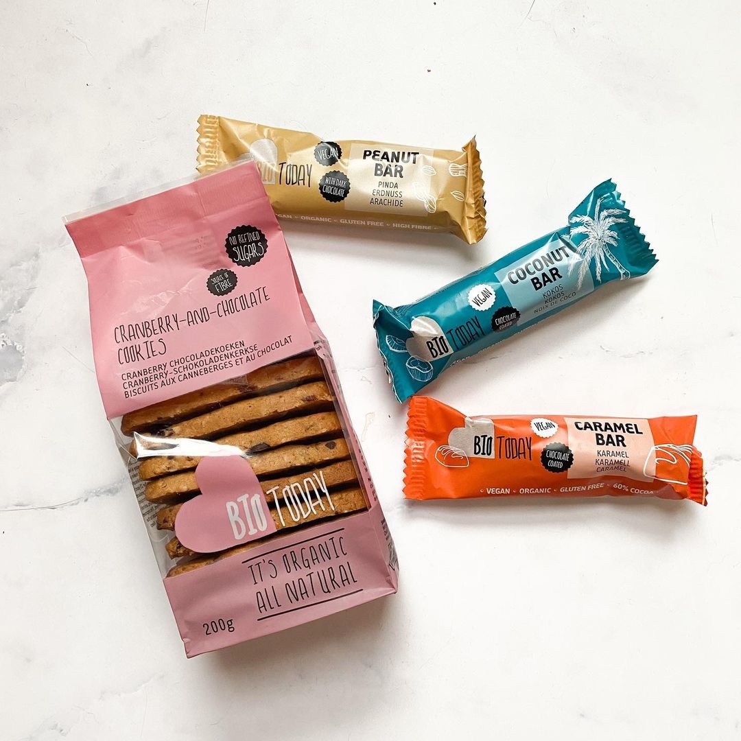 Cranberry chocoladekoeken bio