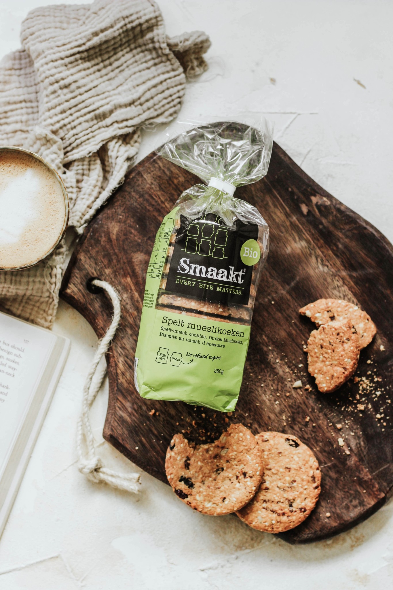 Spelt muesli cookies organic