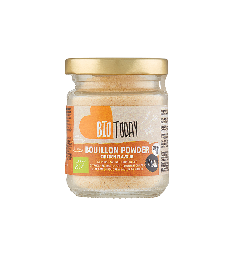 Chicken flavour bouillon powder organic
