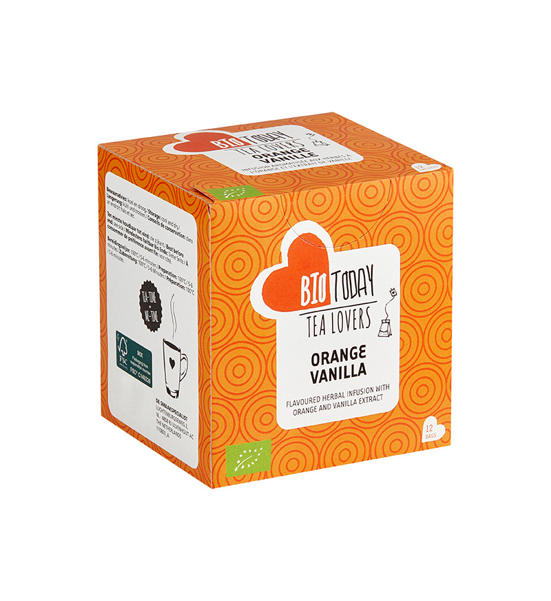 Orange-vanilla tea  organic