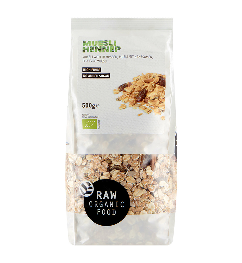 Muesli Hempseed organic