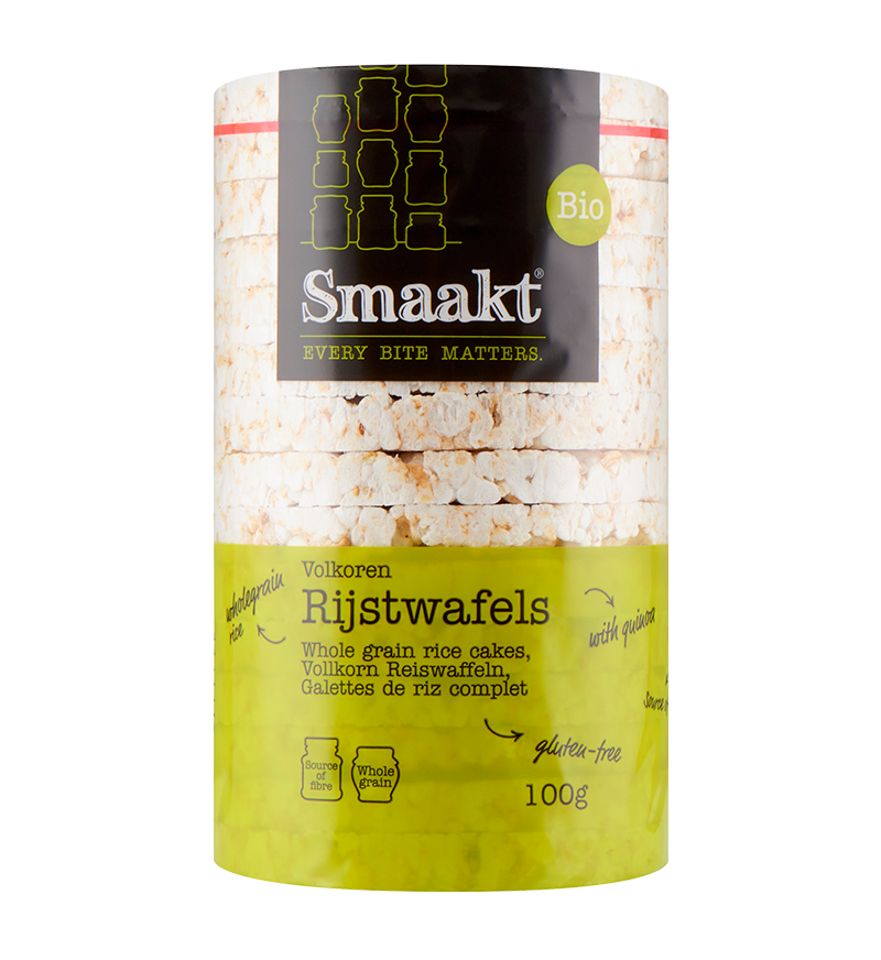 Whole grain rice cakes organic