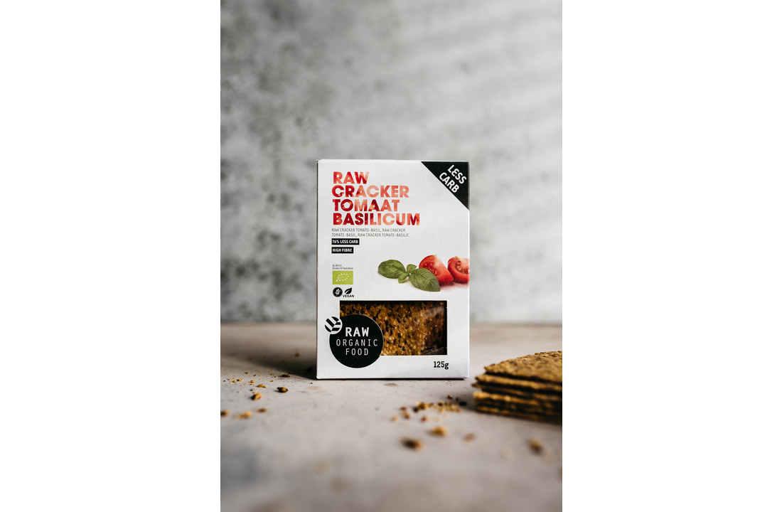 Crackers Lijnzaad Tomaat-Basilicum bio