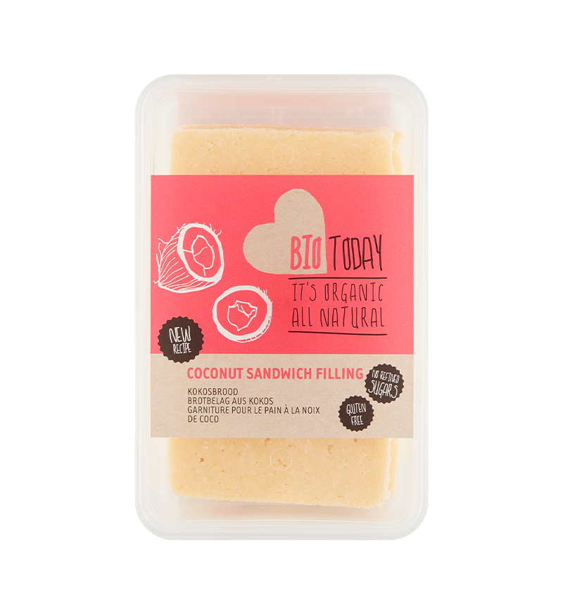 Coconut sandwich filling natural organic
