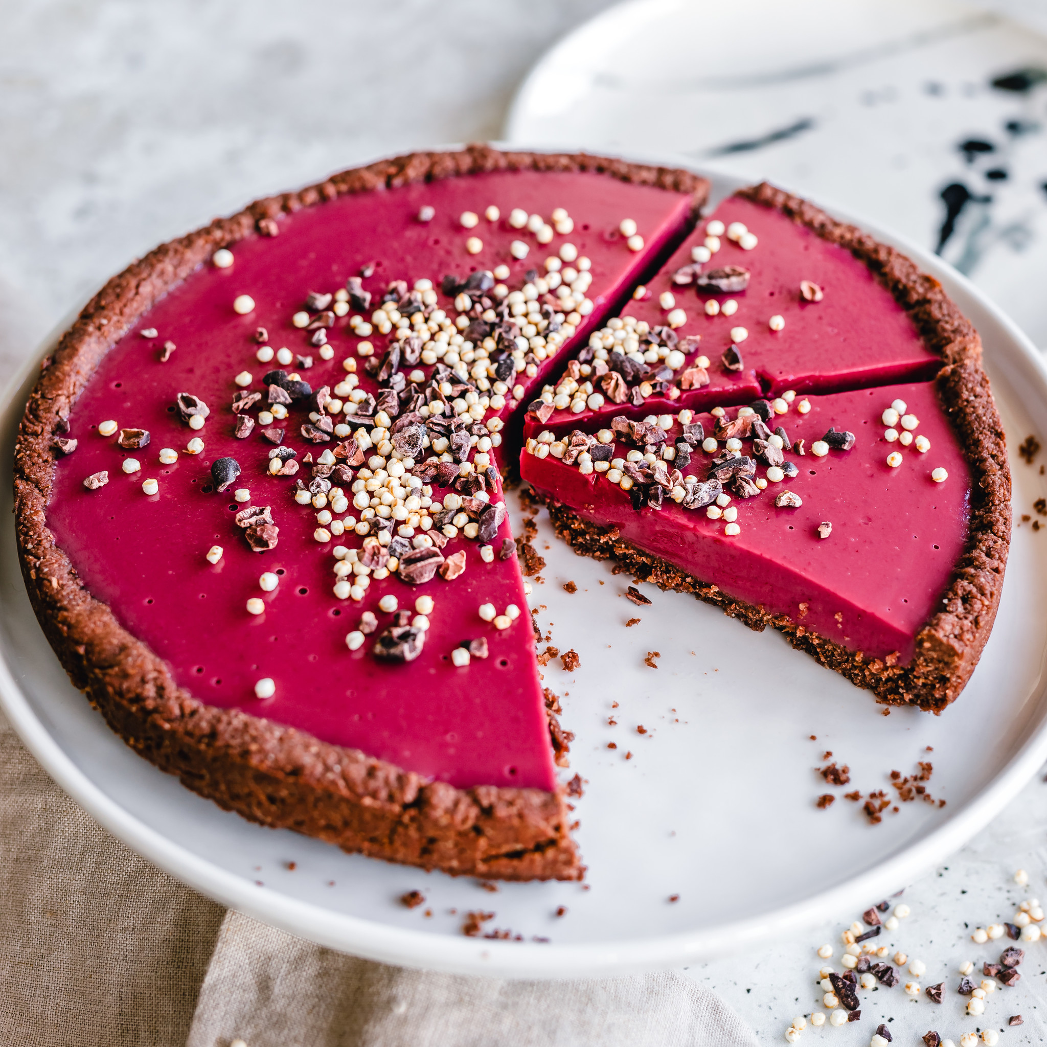 Smaakt | Vegan kersen-chocoladetaart