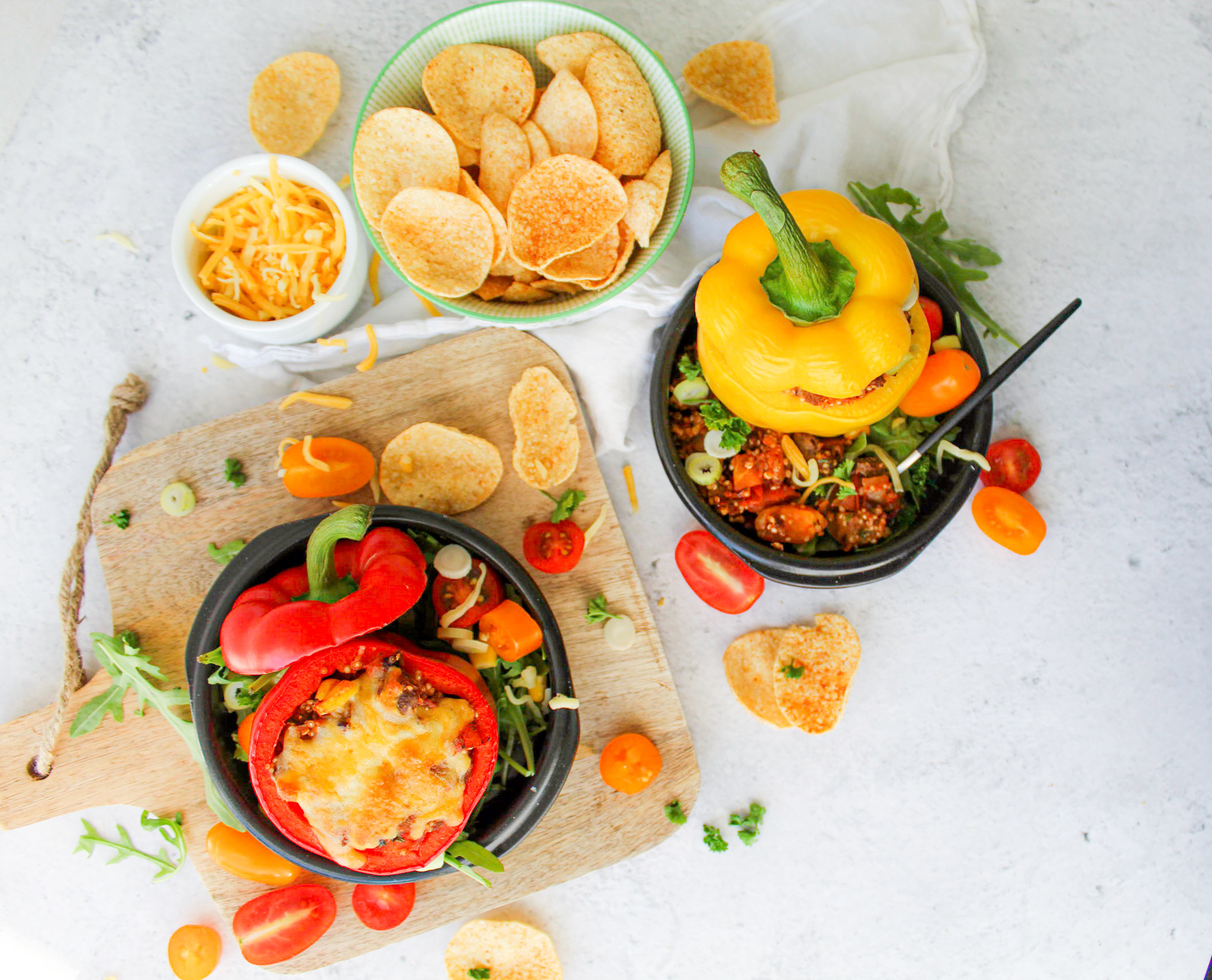 BioToday | Gevulde chili paprika's