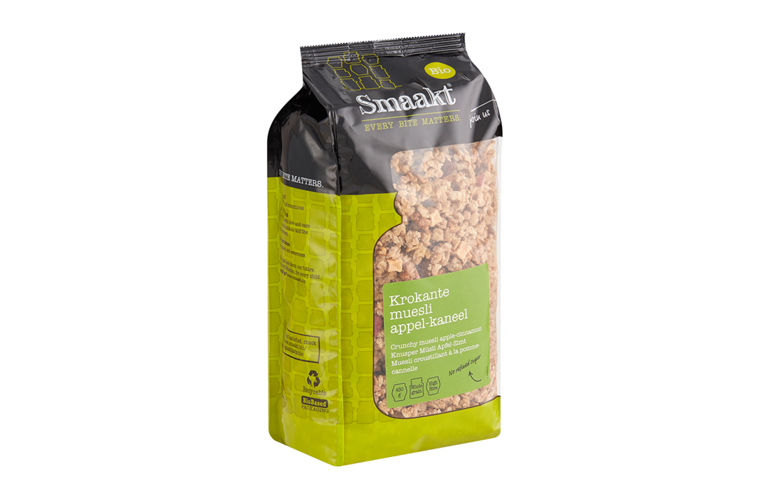 Krokante Muesli Appel-Kaneel bio
