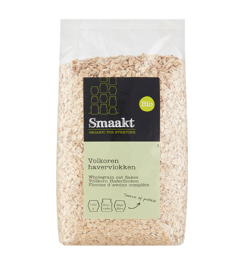 Wholegrain oat flakes XL organic