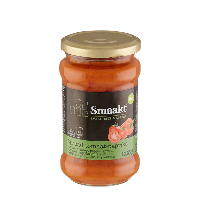 Spread tomaat-paprika organic