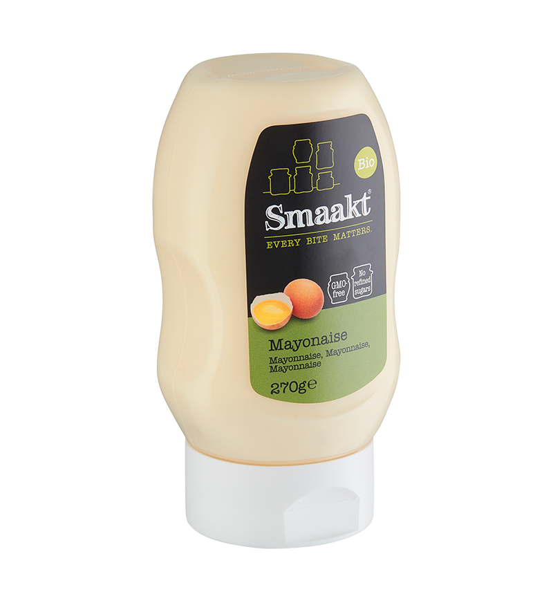 Mayonnaise squeeze bottle organic