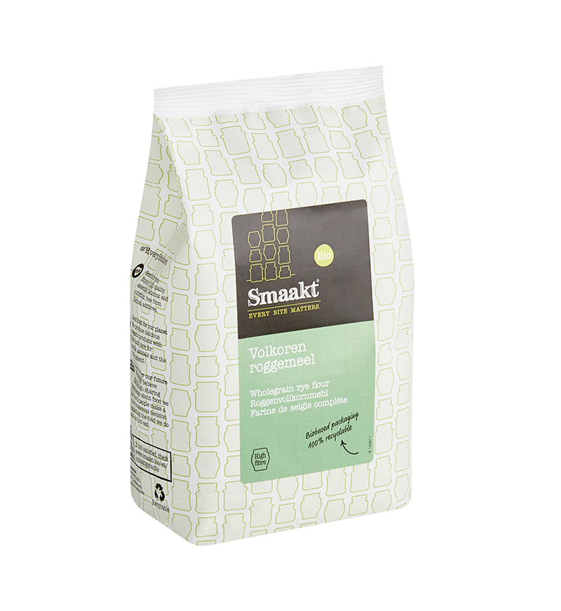 Wholegrain rye flour organic