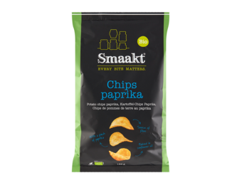Paprika aardappel chips bio