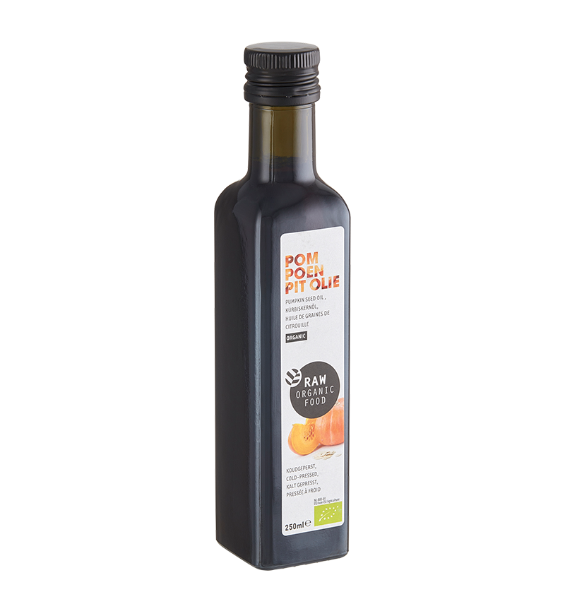 RAW Organic Food Pumpkin Seed oil -  – Biologische supermarkt –  de Smaakspecialist