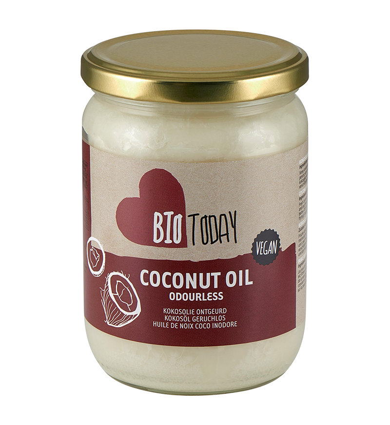 veld Veilig code BioToday Kokosolie geurloos - Foodshop.bio