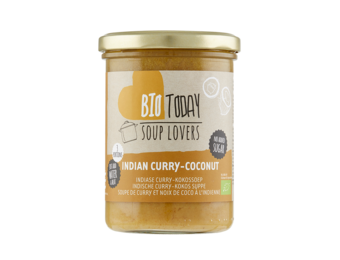 Indian curry-coconut  soup organic