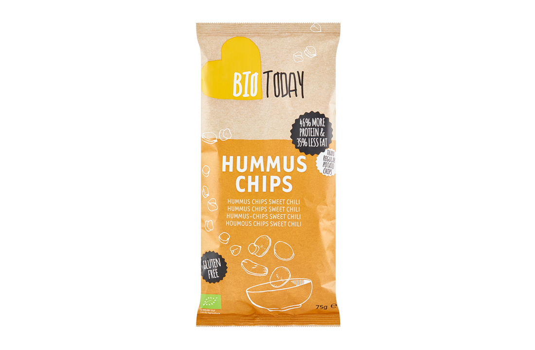Hummus crisps Sweet chili organic