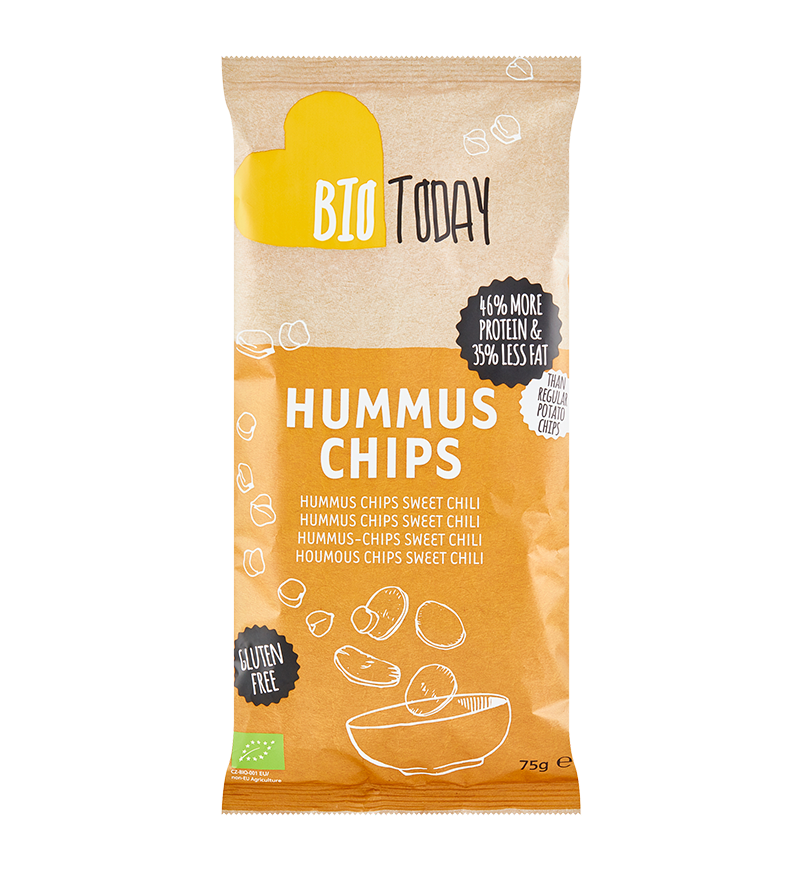 Hummus chips Sweet chili  bio