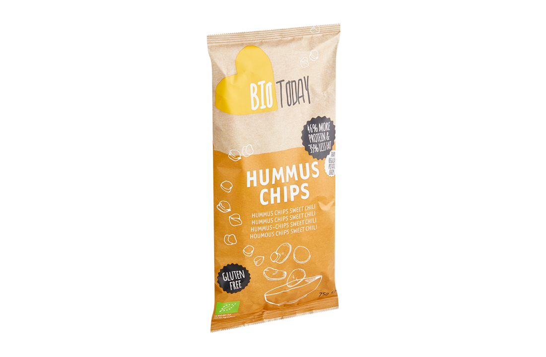 Hummus crisps Sweet chili organic