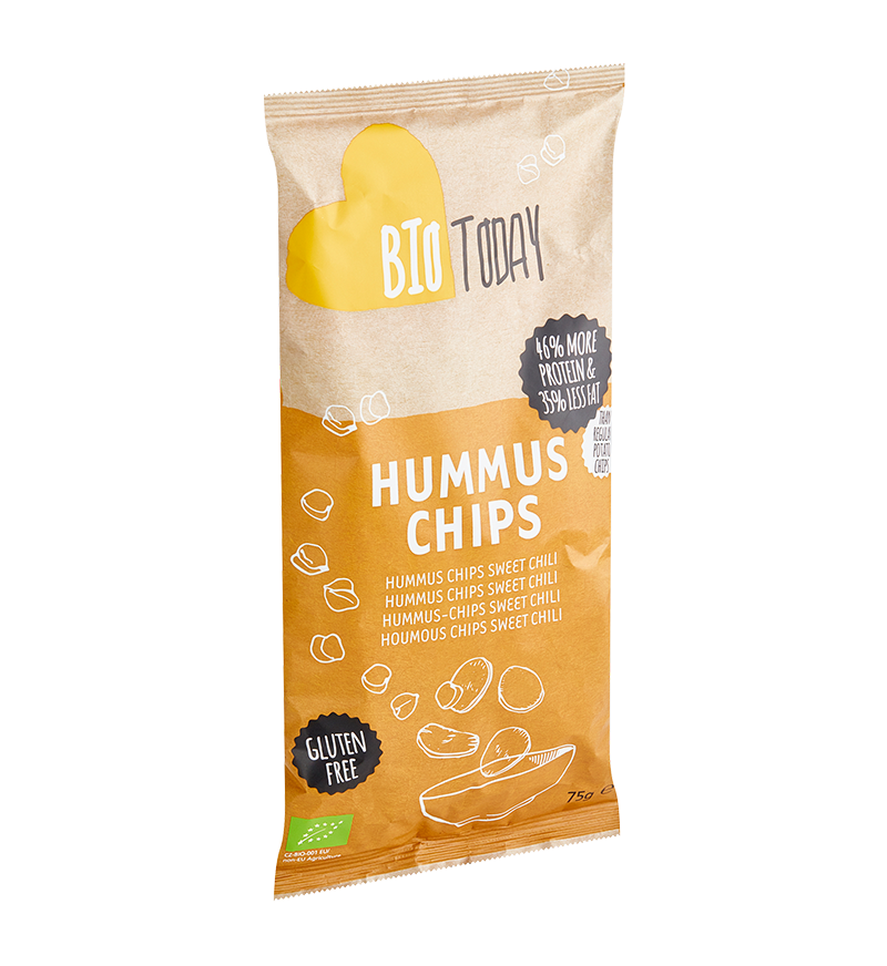 Hummus crisps  Sweet chili organic