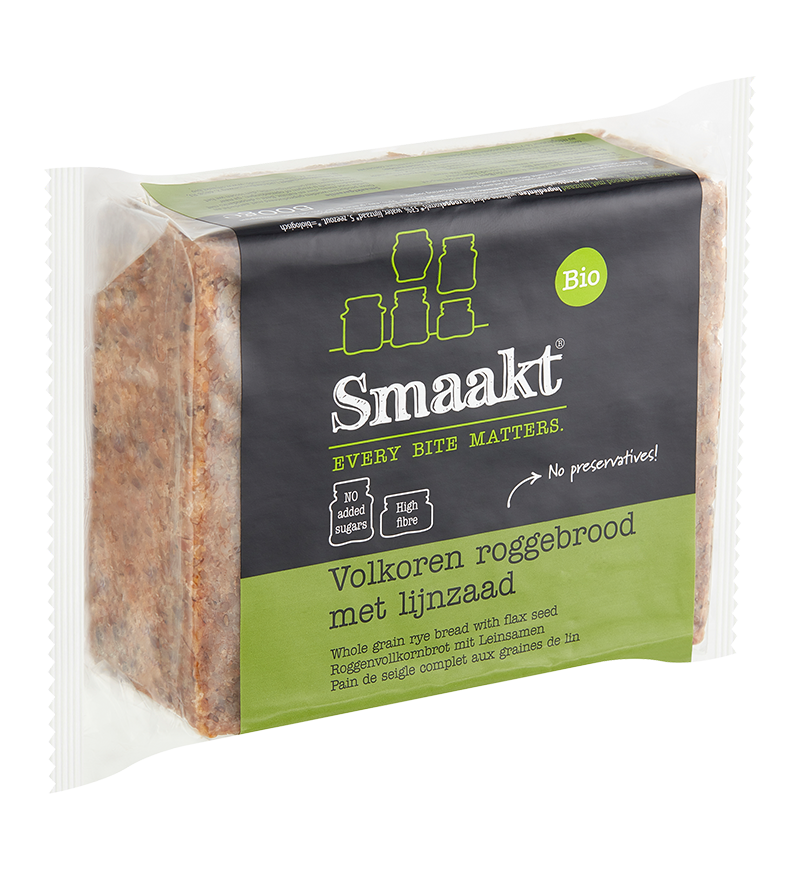 Whole grain rye bread organic