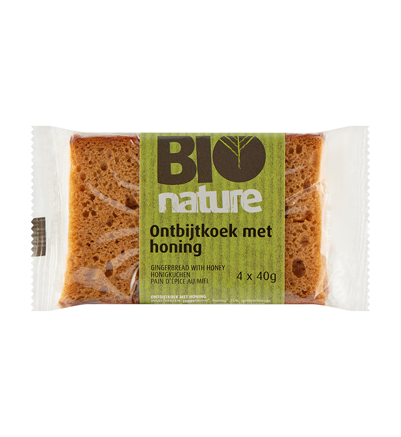 Ontbijtkoek met Honing bio