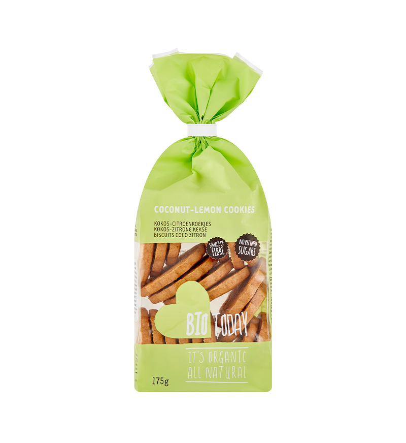 Coconut-Lemon cookies organic