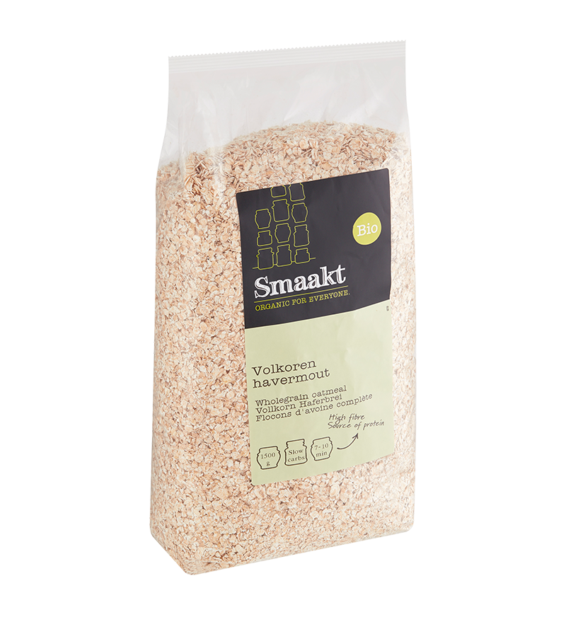 Wholegrain oatmeal XL organic
