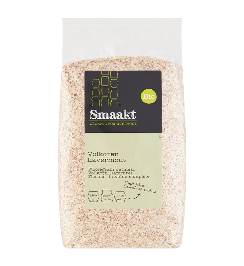 Wholegrain oatmeal XL organic