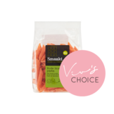 Rode linzenpasta bio