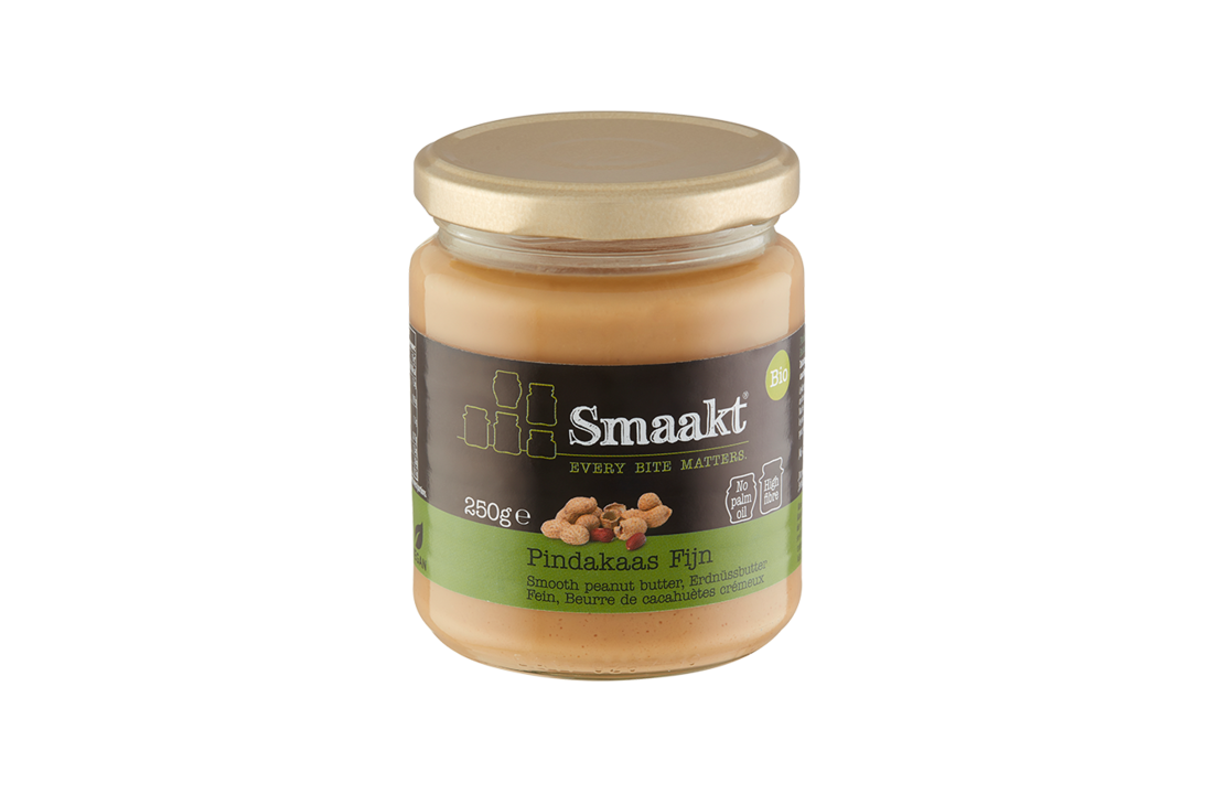 Pindakaas fijn 250g biologisch