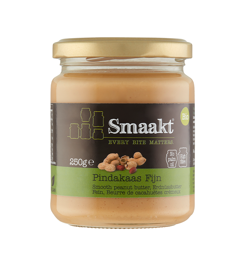 Pindakaas fijn 250g biologisch