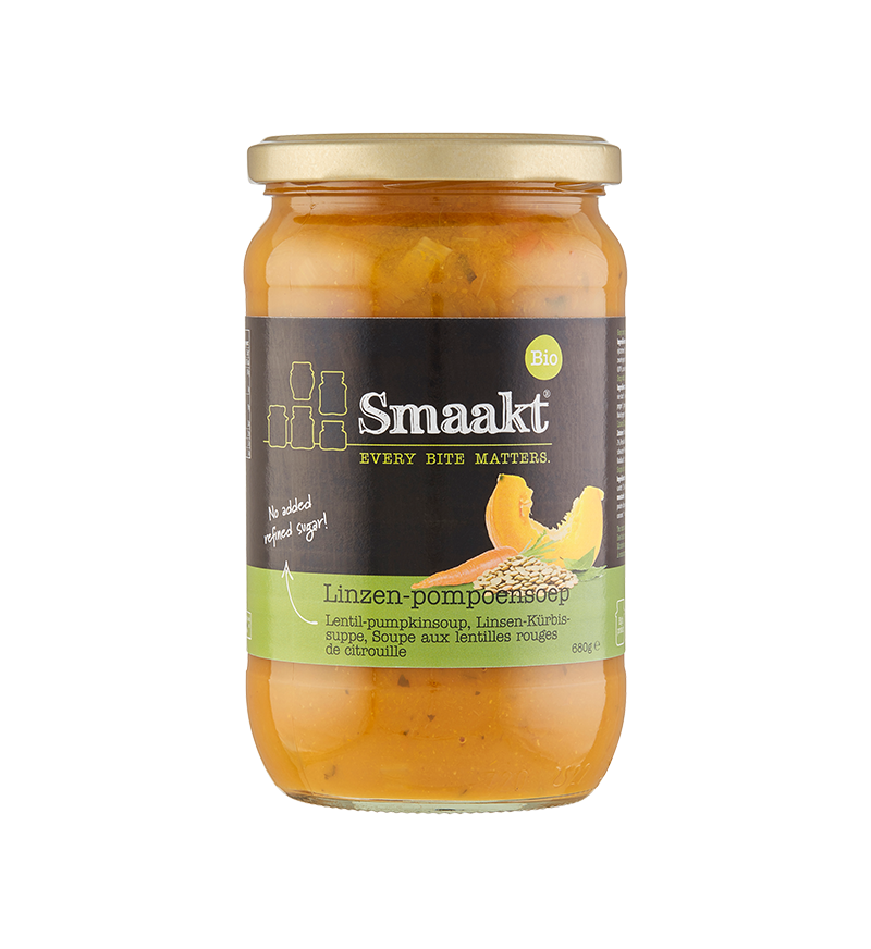 Linzen-Pompoensoep bio
