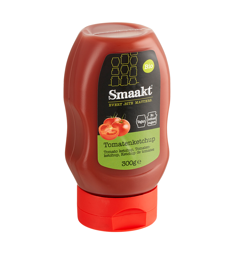 Tomatenketchup knijpfles bio