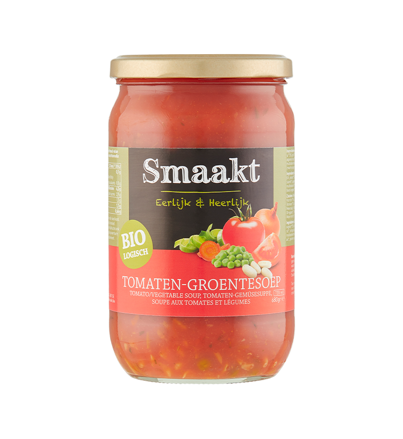 Tomato vegetable soup organic