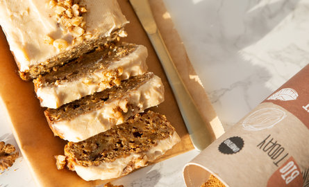 Banana carrot cake
