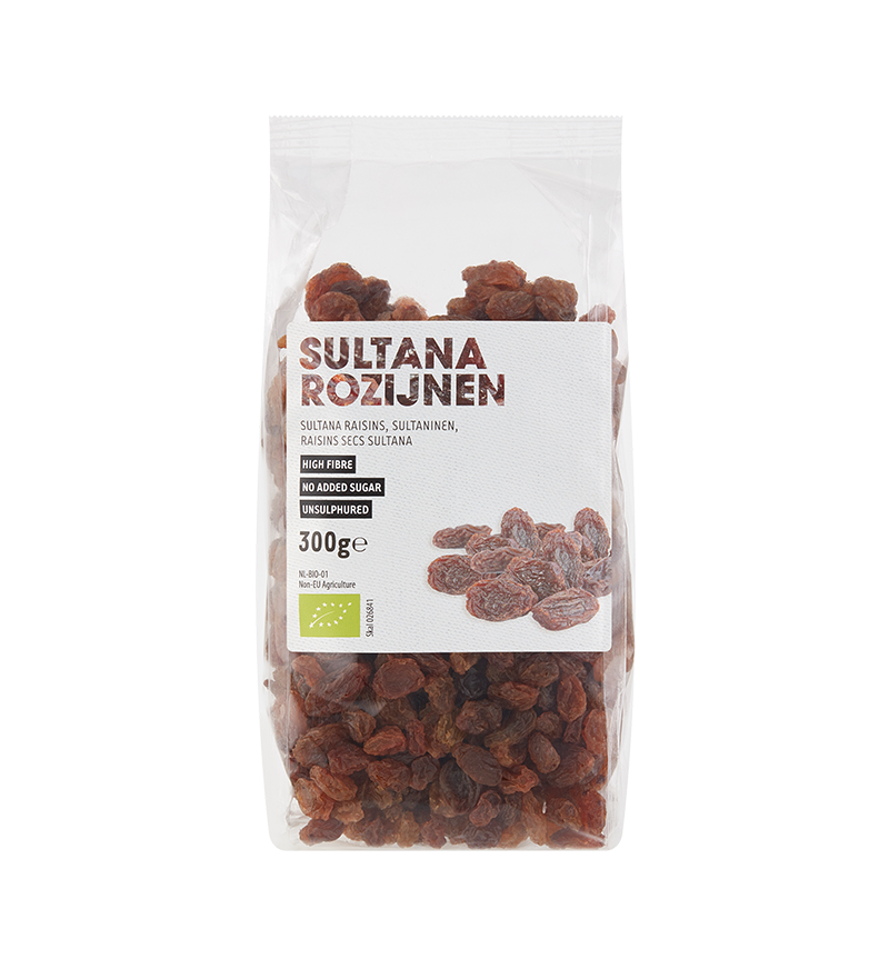 Sultana raisins organic