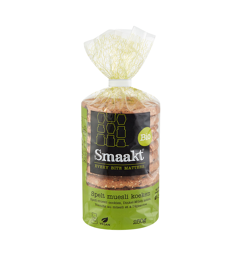 Spelt mueslikoeken bio