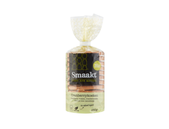 Cranberry cookies organic