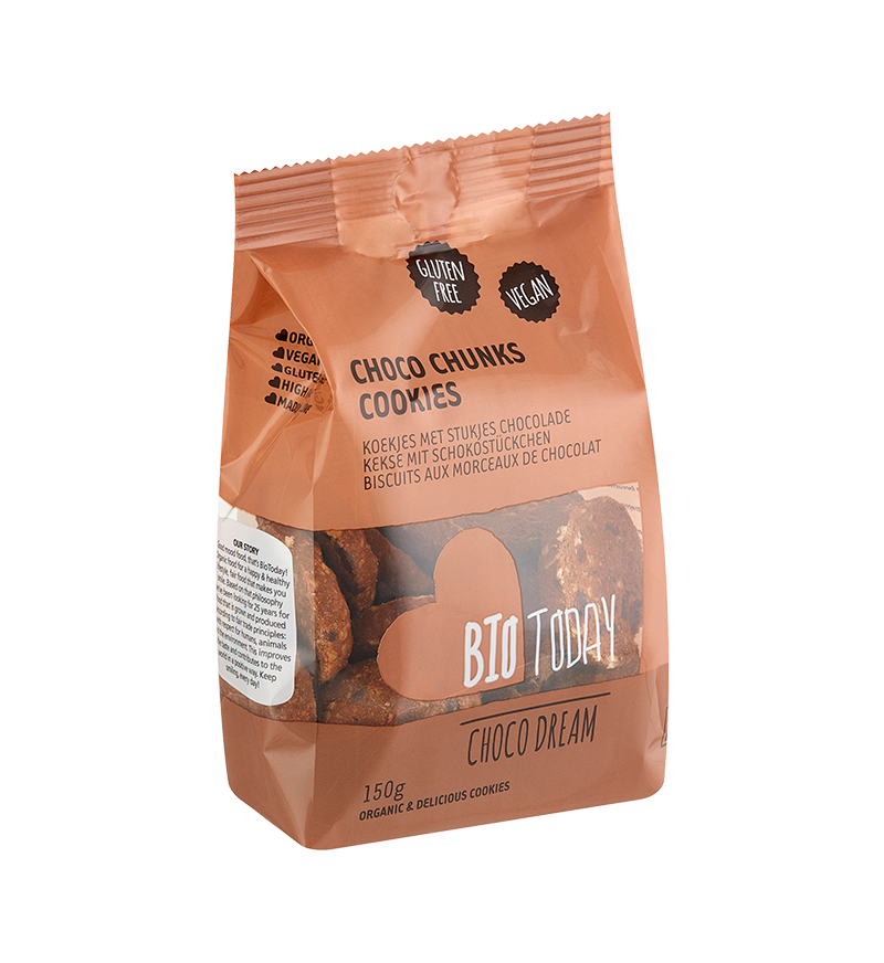 Choco chunks cookies organic