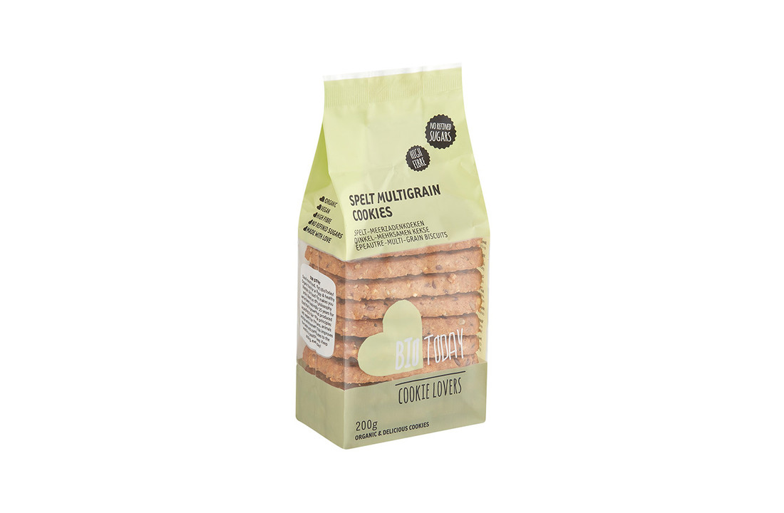 Spelt multigrain cookies family pack organic