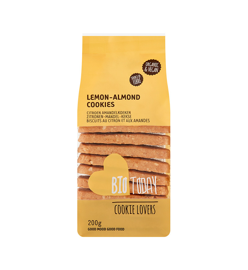 Lemon and Almond cookies organic