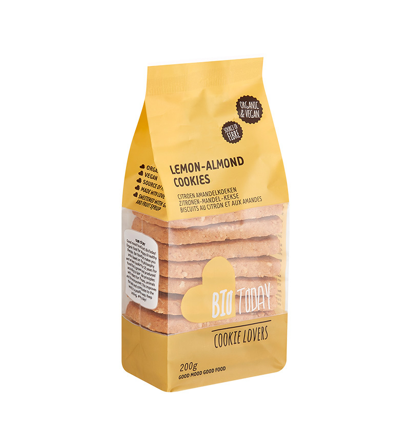 Lemon and Almond cookies organic