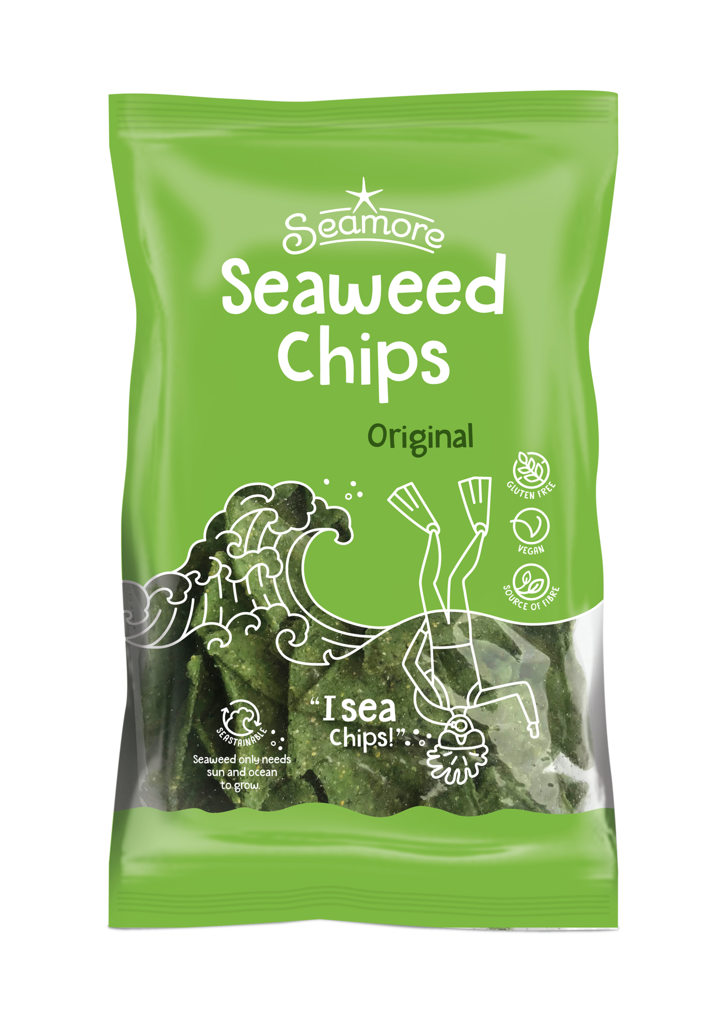 Seaweed chips Original