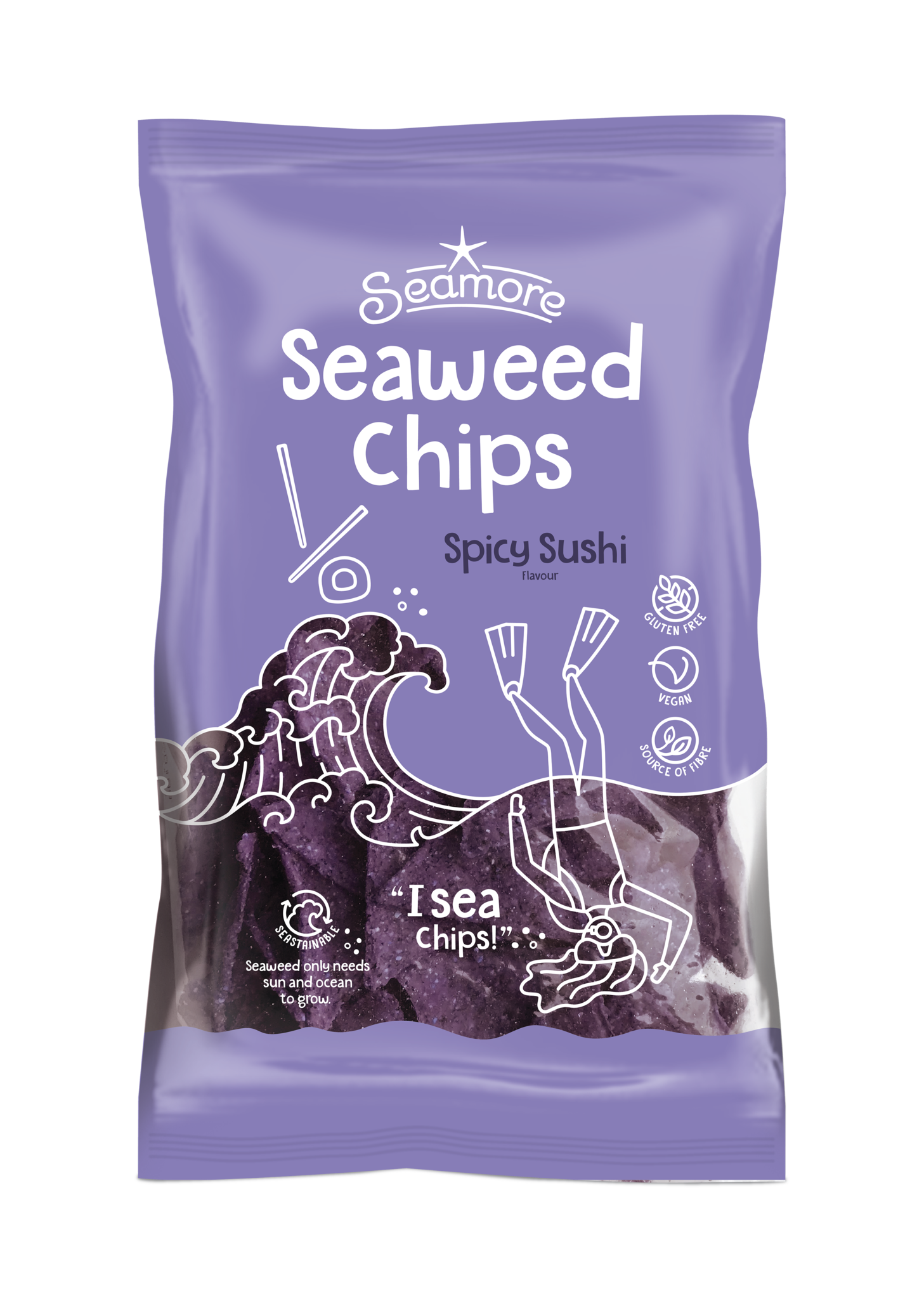 Seaweed chips Spicy Sushi
